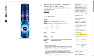 Desodorante NIVEA MEN 150ml por $29 | Oferta Amazon