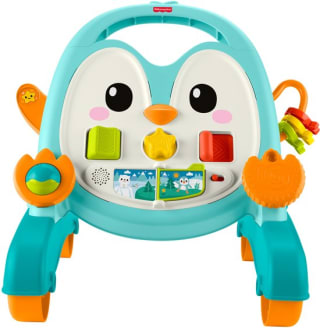 Fisher-Price 2-in-1 Muzikale Pinguïn Loopwagentje voor €13,87 bij Bol