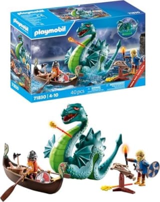PLAYMOBIL 71830 Viking met zeemonster voor €13,59 bij Amazon