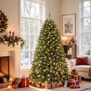 Árbol de Navidad Toketa 150 cm con luces por $399 en Amazon