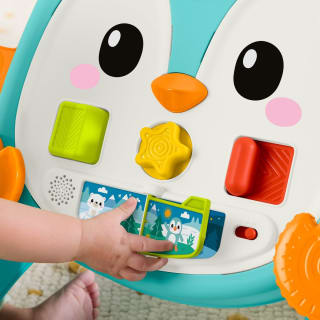 Fisher-Price 2-in-1 Muzikale Pinguïn Loopwagentje voor €13,87 bij Bol