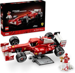 LEGO Icons F1 Ferrari F2004 & Michael Schumacher voor €59,99 bij Amazon