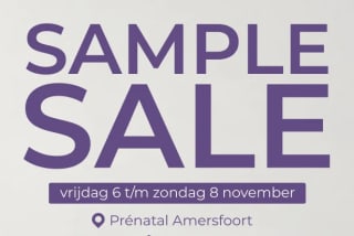 Prénatal Sample Sale Amersfoort (6-8 nov) voor €2,50 bij Prénatal
