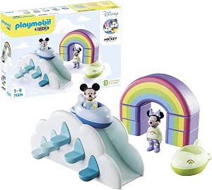 Playmobil 1.2.3 Mickey Mouse Wolkenhuis (71319) voor €9,92 bij Amazon