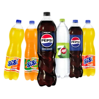 Pepsi, Sisi en 7Up (1,5 L) voor €1 bij PLUS