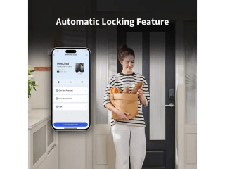 AQARA Smart Lock U200 Black slim slot voor €143,99 bij MediaMarkt