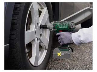 PARKSIDE PASSK 20‑Li C4 accu-moersleutel 20 V 400 Nm voor €49,99 bij Lidl