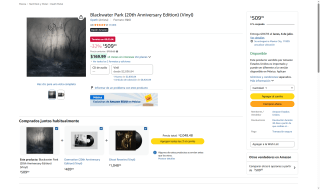 Opeth Blackwater Park Vinyl 20th Anniv por $510 | Oferta Amazon