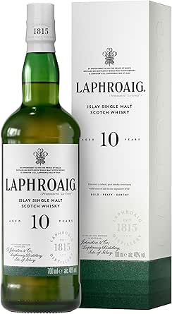 Laphroaig 10 Year Old Single Malt Whisky 70cl - £25.90 Amazon (Voucher Deal)