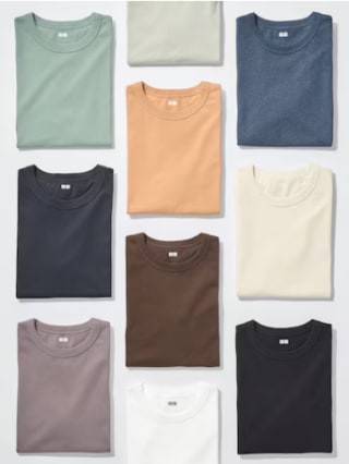 Dames shirt in diverse kleuren voor €10. bij uniqlo