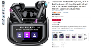Touchscreen Bluetooth oortjes voor €34,99 bij Amazon DE