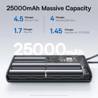BASEUS Banco de Energía 25000mAh 145W por $485 en AliExpress