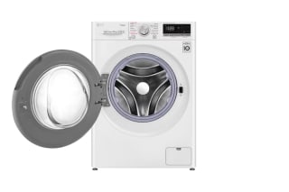 Lavadora LG Carga Frontal AI DD 12kg WM12WVC4S6 por $8,121