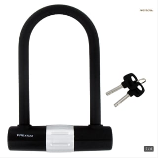 Antivol U WAYSCRAL pour scooter / moto 180x245mm à 3,20€