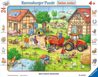 Ravensburger My little farm framepuzzel (24 stukjes) voor €4,99 bij Amazon