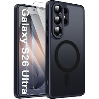 FLLAO Coque mate pour Samsung Galaxy S26 Ultra 5G (2 verres) à 3,99€ chez Amazon