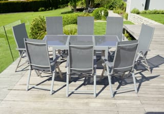 LIVARNO HOME set van 2 verstelbare tuinstoelen Houston voor €49,99 bij Lidl