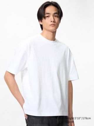 UNIQLO T-shirt Boxy 100% coton à 12,90€ chez Uniqlo