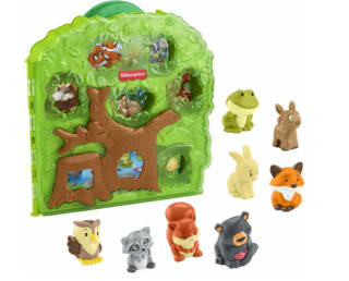Fisher-Price Little People Bosvriendjes Draagkoffer voor €22,99 bij Bol.