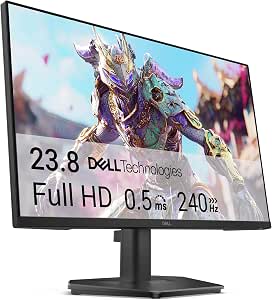 DELL 24 Monitor Gaming - SE2426HG, Full HD (1920x1080), 240Hz, Fast IPS por 92.65€
