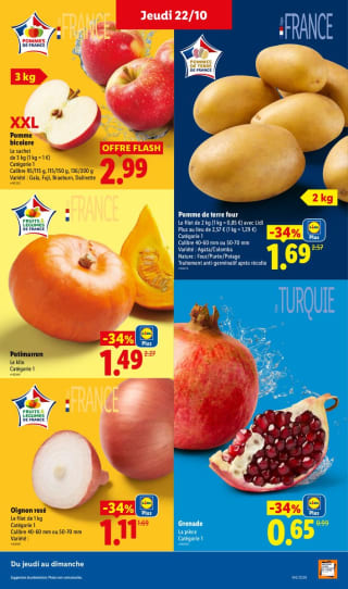 Avocat (Catégorie 1) à 0,65€ chez Lidl