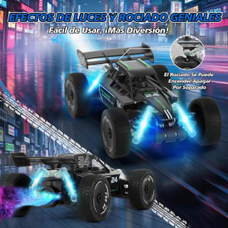 BuzzoXerex coche teledirigido 1:18 negro por 12.99€