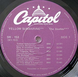 The Beatles Yellow Submarine (vinilo) por 9,96€ en Amazon