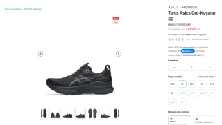 Tenis Asics Gel-Kayano 32 por $2,000 | InnovaSport