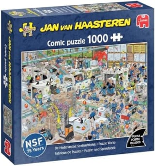 Jan van Haasteren De Nederlandse Spellenfabriek (1000 stukjes) voor €12,89 bij Amazon