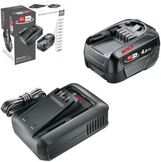 Bosch Starter Set 18V (batterie 4,0 Ah + chargeur rapide) pour 34,39€ chez Amazon