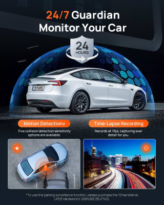 70mai A800SE dashcam (voor & achter) voor €139,99 bij Amazon