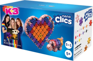 Nano Clics – K3 Builders 190 Piece Set voor €5,89 bij Bol