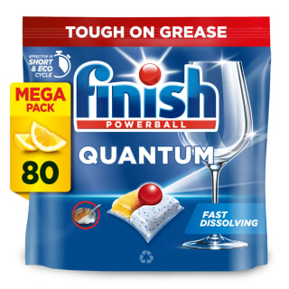 Finish Quantum Lemon 80 Tablets 8.8p Each – Welcome App Offer