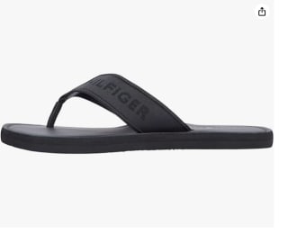 Tommy Hilfiger Hilfiger Leather Beach Sandal Fm0fm05808 Chanclashombre por 28,86€