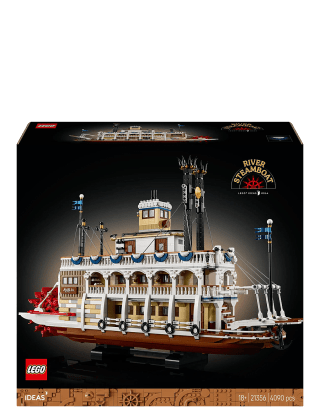 LEGO Ideas River Steamboat (21356) voor € 219.70 bij Booztlet