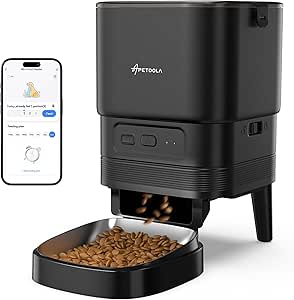 Comedero Automático para mascotas, 2.4G WiFi 4L y grabación voz por 29,57€