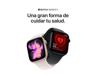 Apple Watch Series 11 GPS (caja de aluminio, 46 mm) por $8,906 en Amazon