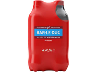 Bar-le-Duc mineraalwater 4x500 ml voor €0,49 bij Hoogvliet
