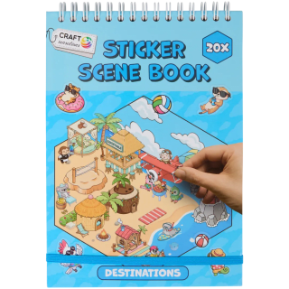 Herbruikbaar stickerboek voor €1,69 bij Action