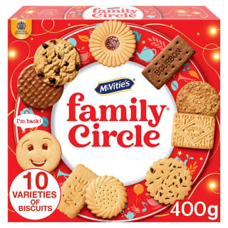 McVitie's Family Circle 400g Biscuit for £2 at Sainsbury's