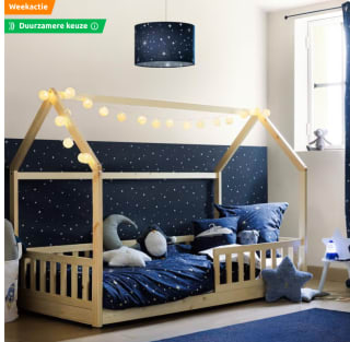 Kinderbedhuisje Bosco voor €119