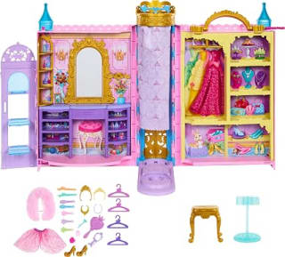 Mattel Disney Princess Ready for the Ball kast-speelset voor €25,82 bij Amazon