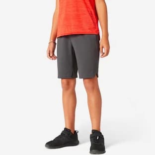Pantalón Corto 500 Niños Domyos Gris Transpirable por 1,99€