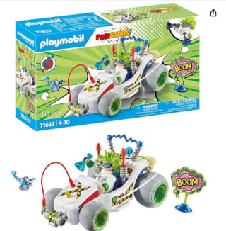 Set PLAYMOBIL Funstars 71633 Racing Profesor, Kart con Motor retráctil por 9.89€