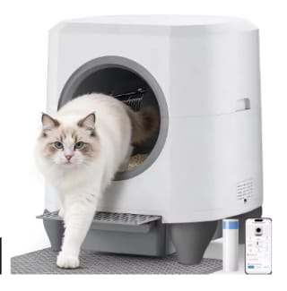 Zelfreinigende automatische kattenbak voor €114,74 dmv code bij AliExpress