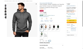 Sudadera SHVE SHENDY VENDY por $179 | Oferta Amazon