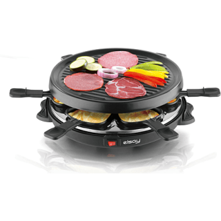 Raclette Grill 6 coupelles Elsay à 8€ chez E.Leclerc