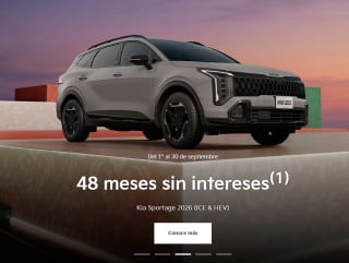 Hasta 48 meses Sin Intereses en Camionetas Kia 2026