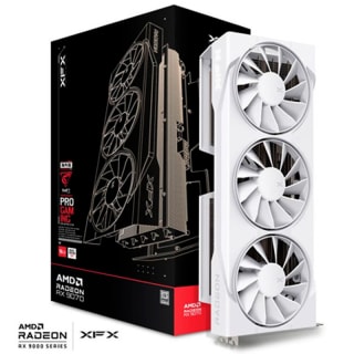 Tarjeta Gráfica XFX Swift AMD Radeon RX 9070 OC Gaming Edition White 16GB por 599.95€