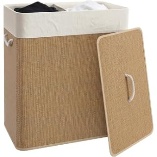 SONGMICS cesto de ropa sucia (120 L) por 22,60€ en Amazon